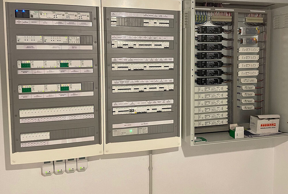 Instalación domótica KMX